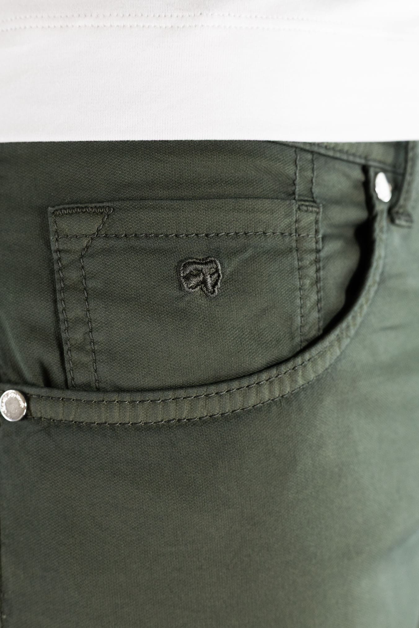 PESCAROLO Pantaloni "Nerano" 5 Tasche Verde