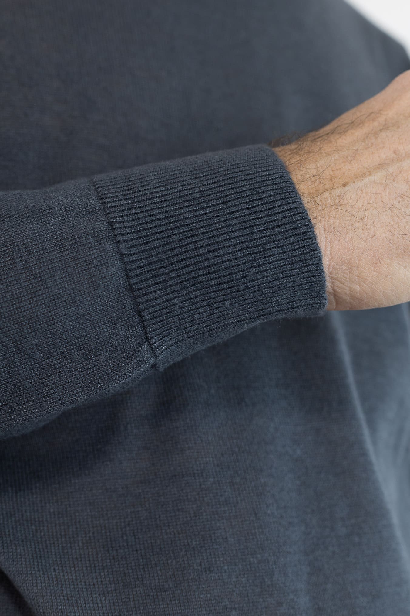 PIACENZA CASHMERE Girocollo Superlight Seta Cashmere Antracite