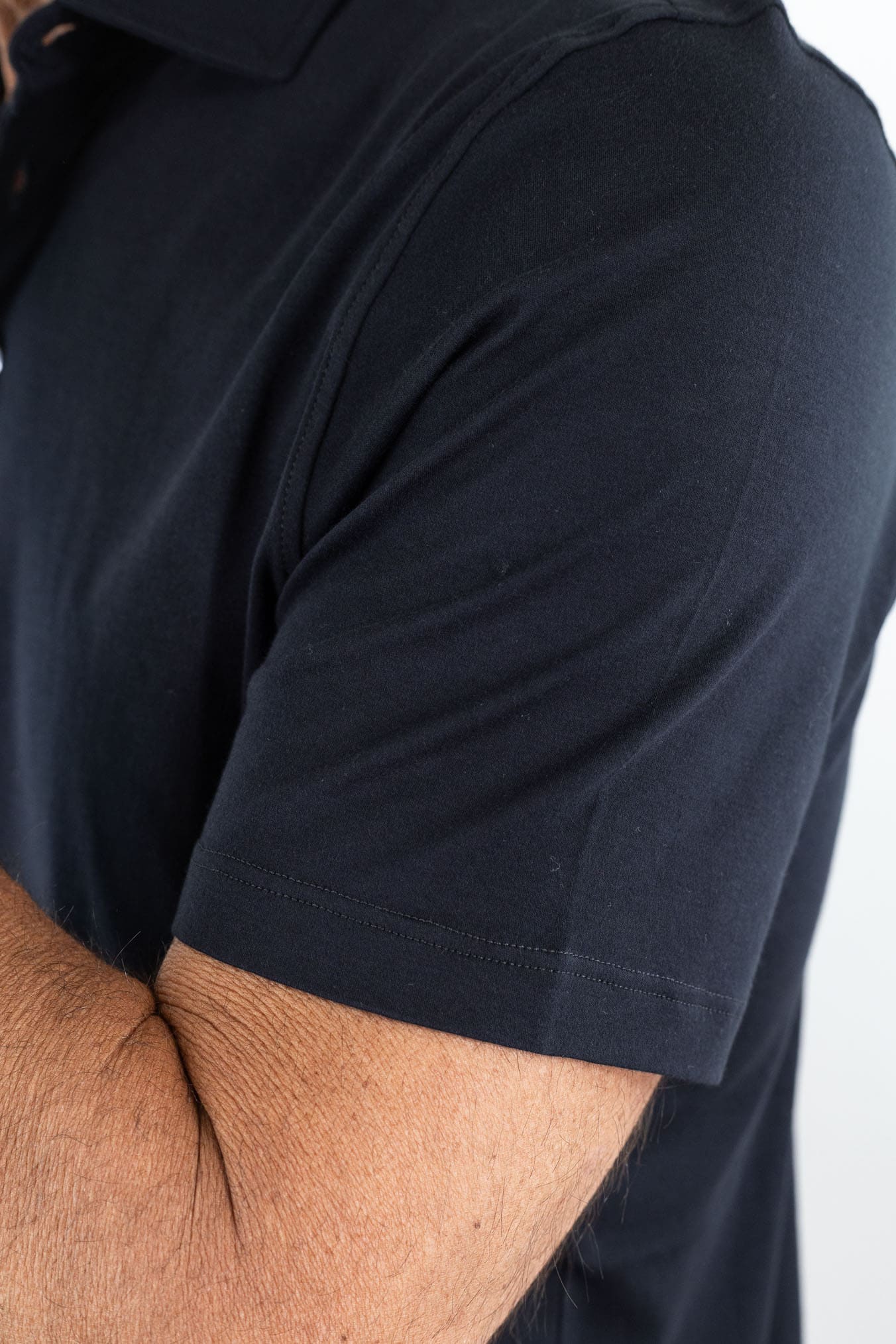 PIACENZA CASHMERE Polo MM Cotone Blu