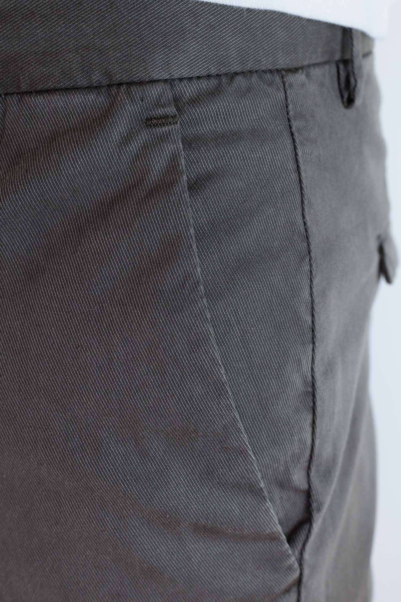 PT Pantaloni Misto Cotone Twill Stretch Moro