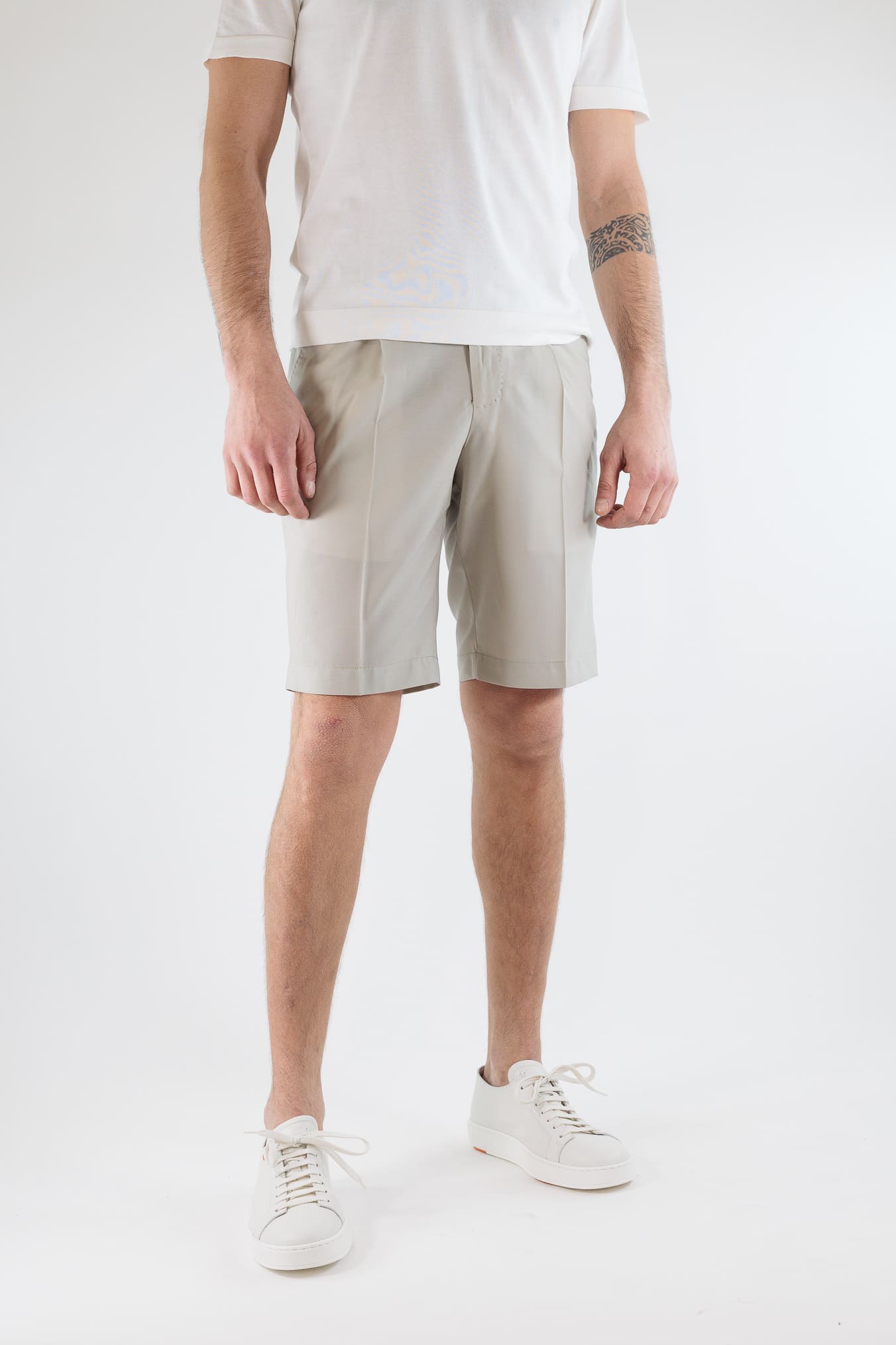 PT Bermuda Fresco Lana Superlight Beige