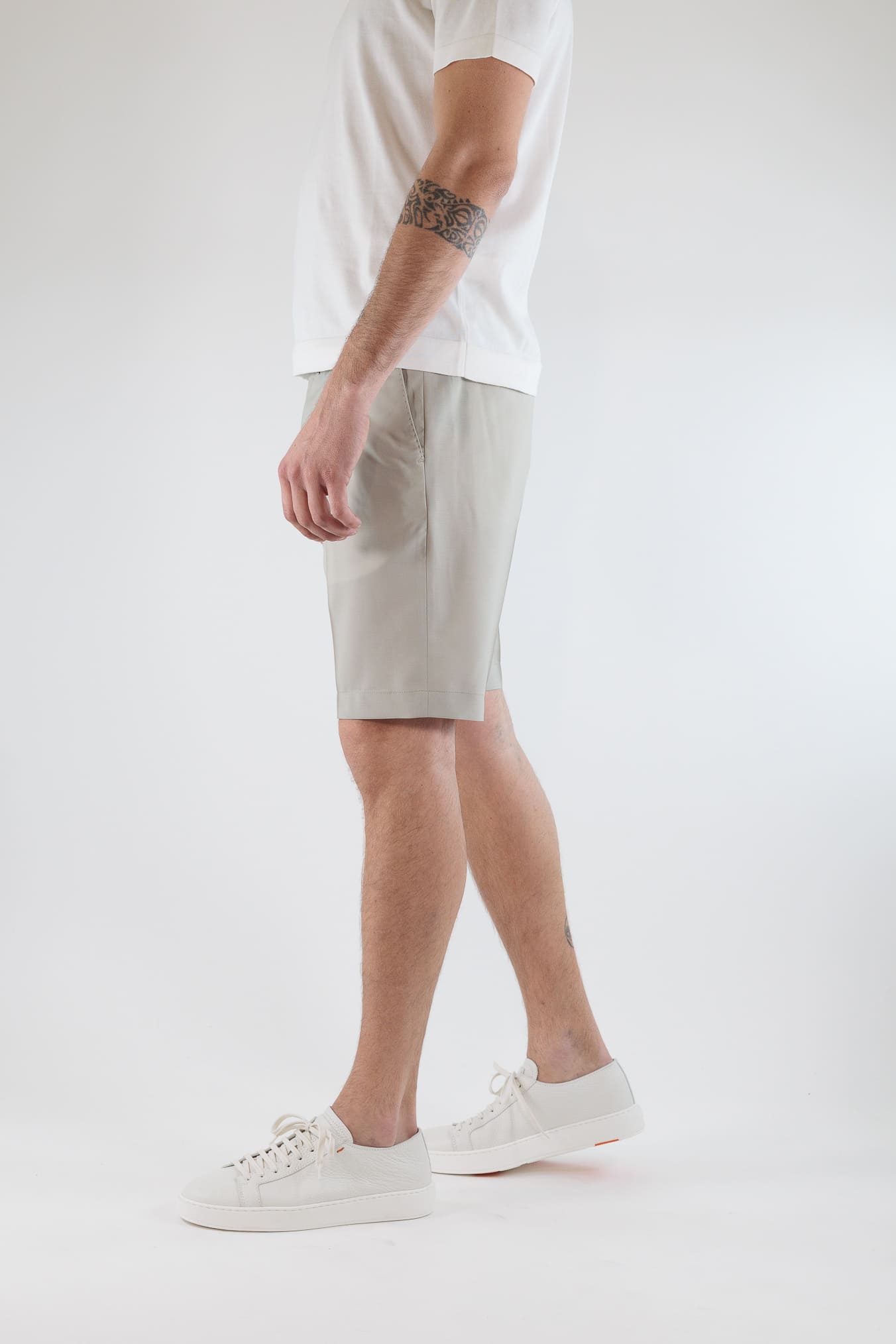 PT Bermuda Fresco Lana Superlight Beige
