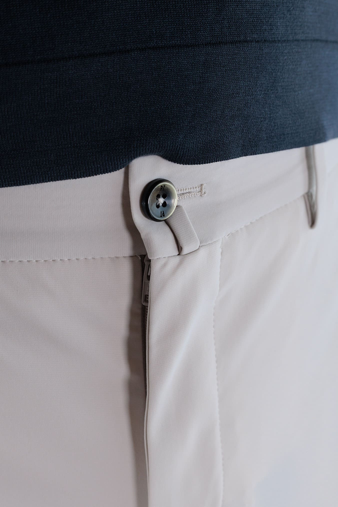 PT Bermuda Tessuto Active Bi-Stretch Beige Chiaro