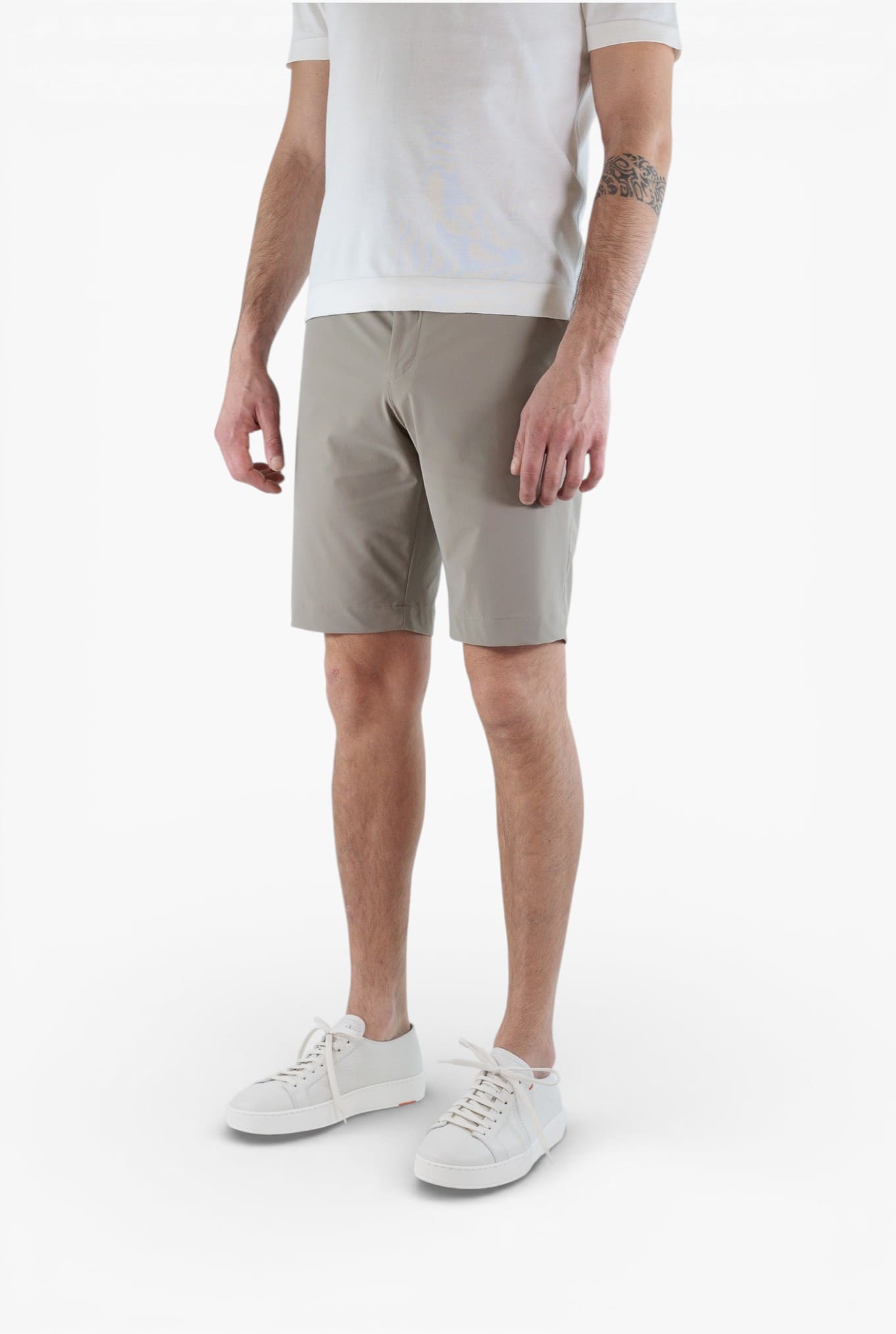 PT Bermuda Tessuto Active Bi-Stretch Beige