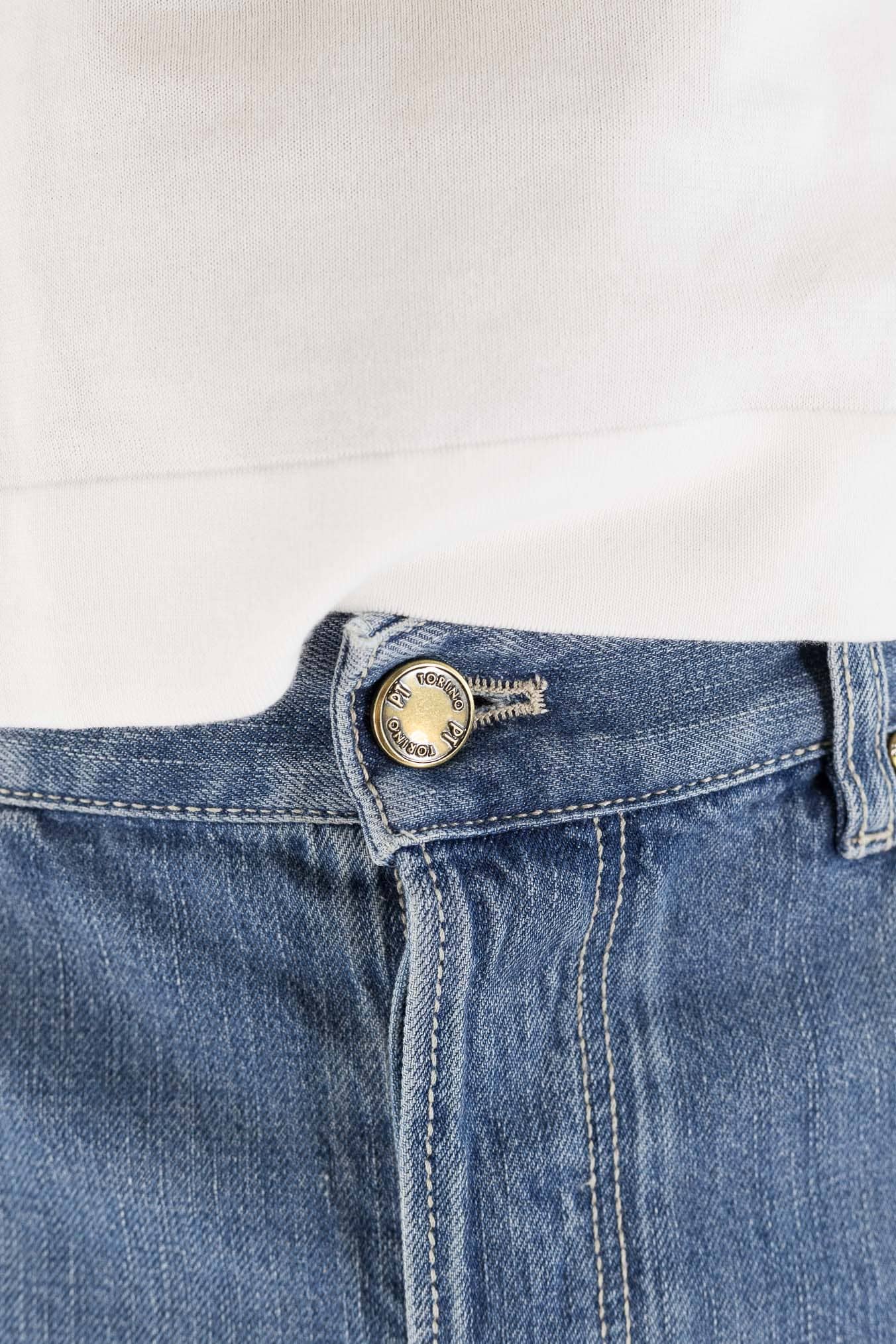 PT Jeans "Reggae" Tapered Fit Denim