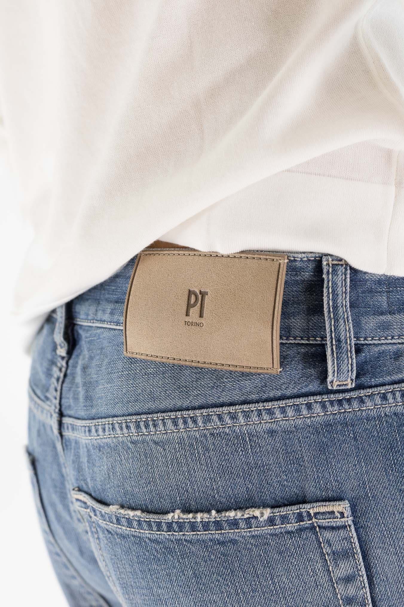 PT Jeans "Reggae" Tapered Fit Denim