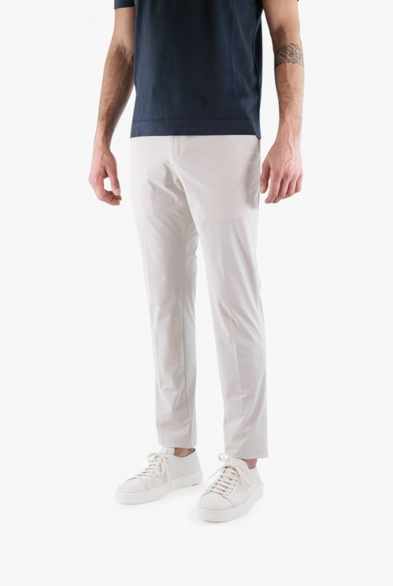 PT Pantaloni Tessuto Active Bi-Stretch Beige