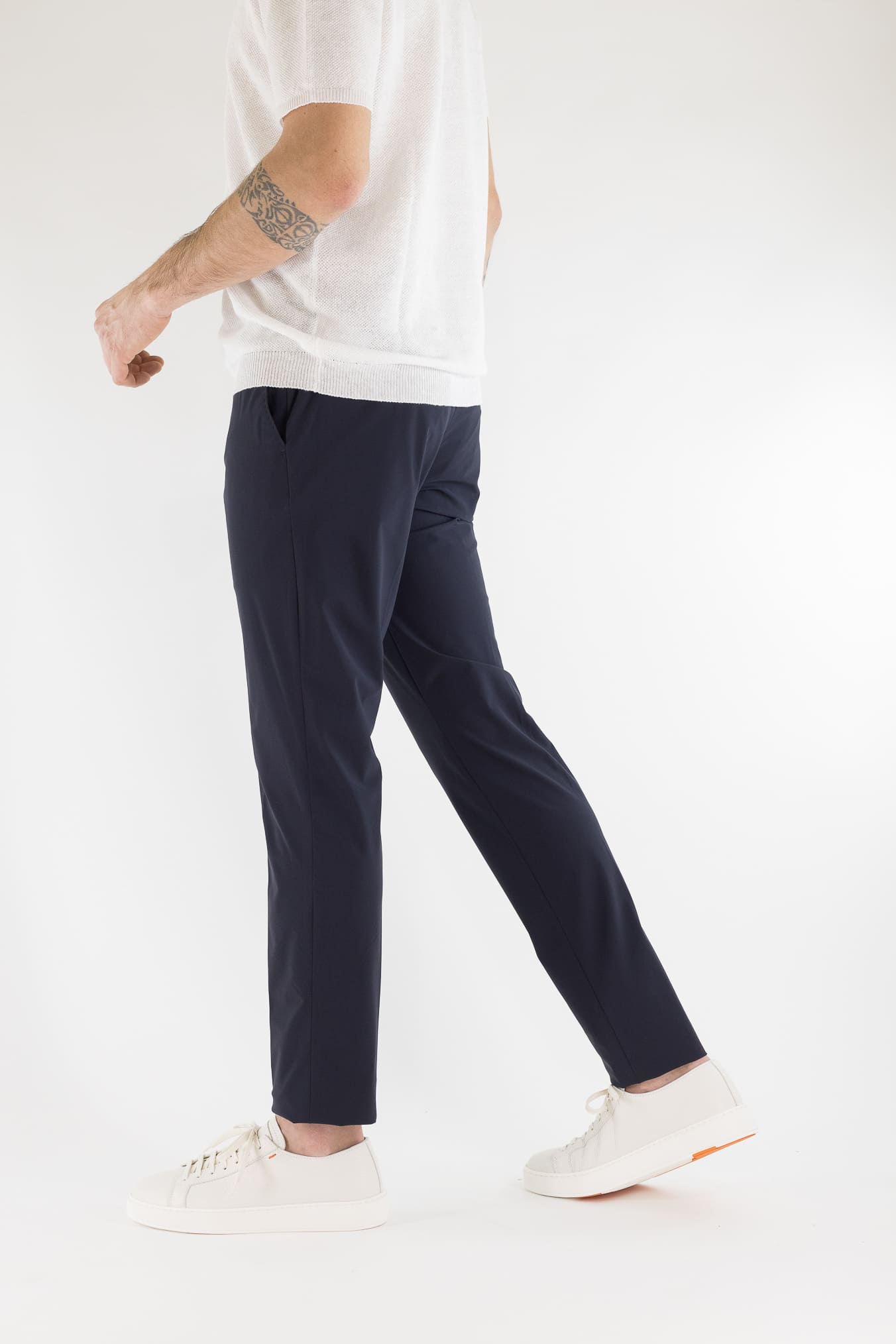 PT Pantaloni Tessuto Active Bi-Stretch Blu