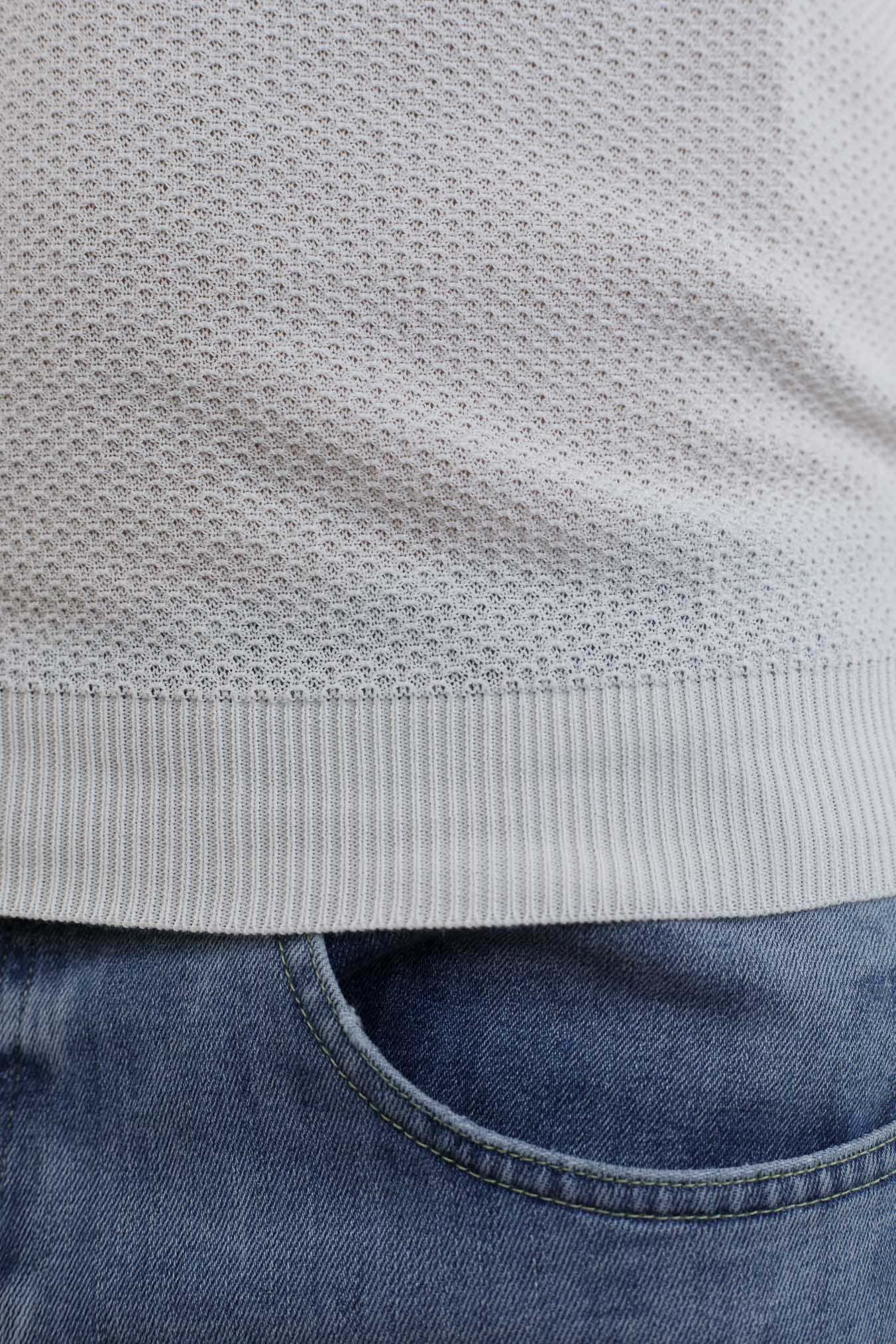 RAKKI' Girocollo Maniche Corte Marlon Brando Bianco