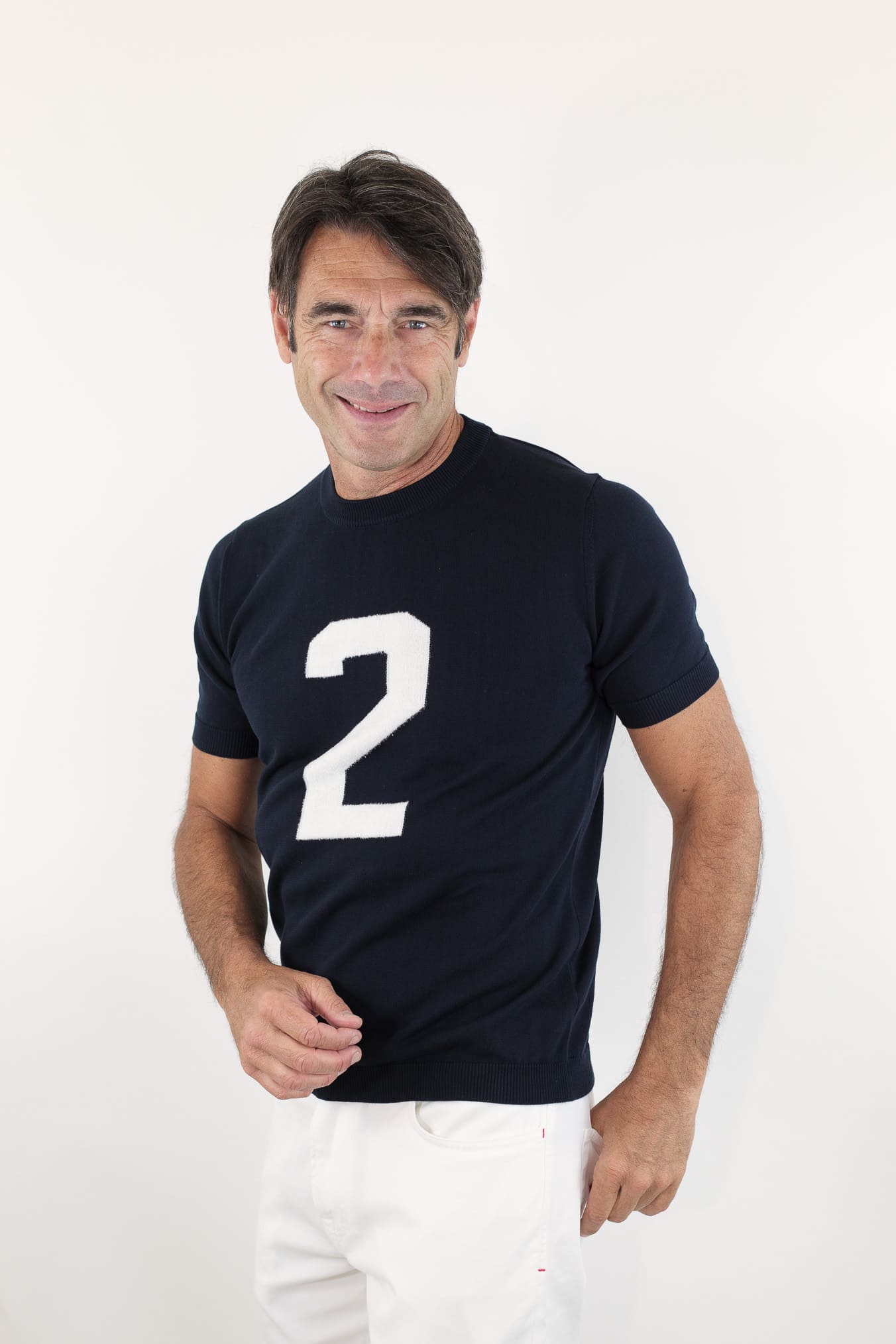 RAKKI' T-Shirt Steve McQueenT-Crown Blu Notte