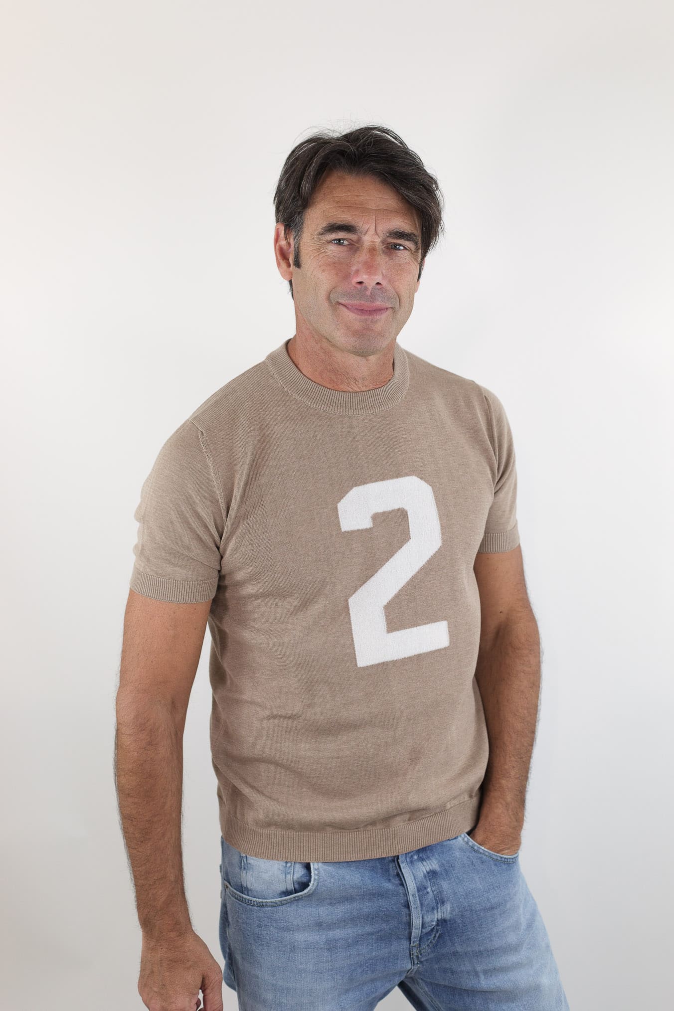 RAKKI' T-Shirt Steve McQueenT-Crown Nocciola