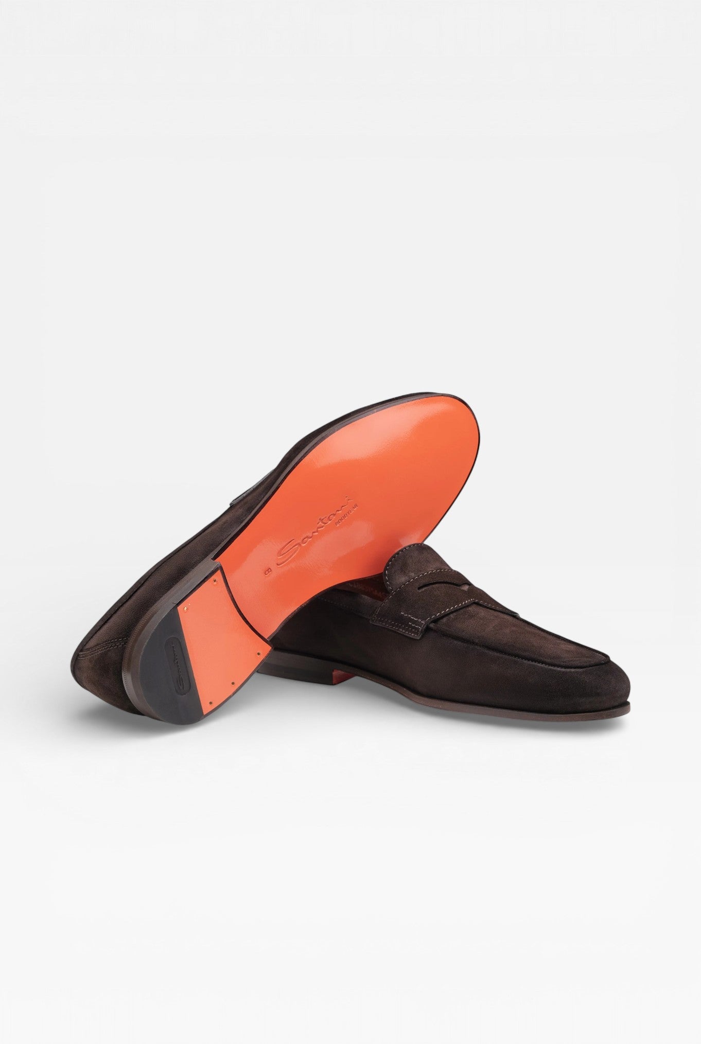 SANTONI Mocassino Penny "Carlo" Testa di moro