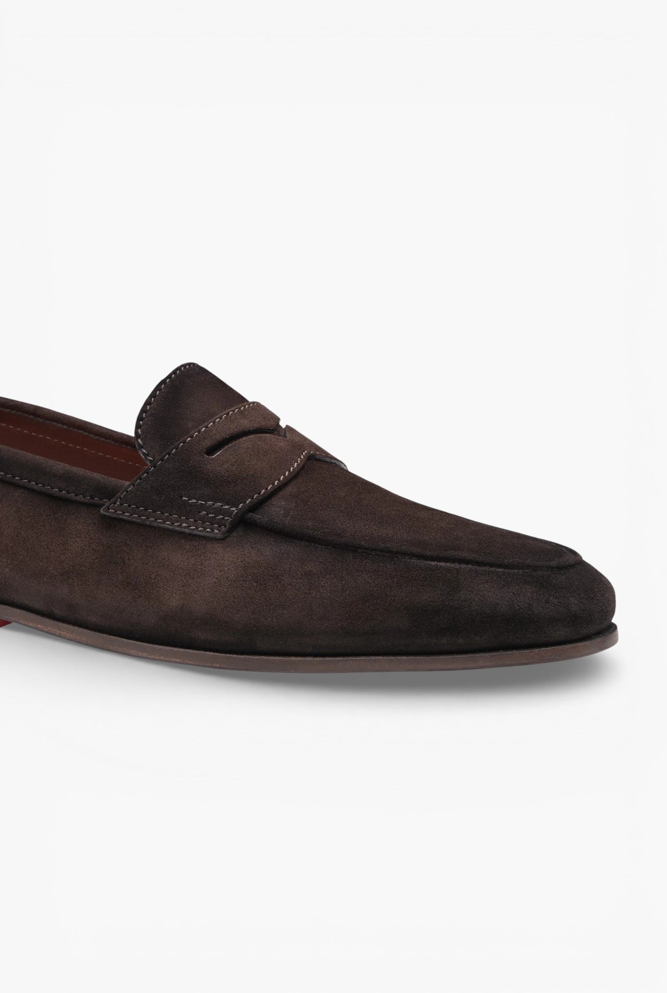 SANTONI Mocassino Penny "Carlo" Testa di moro