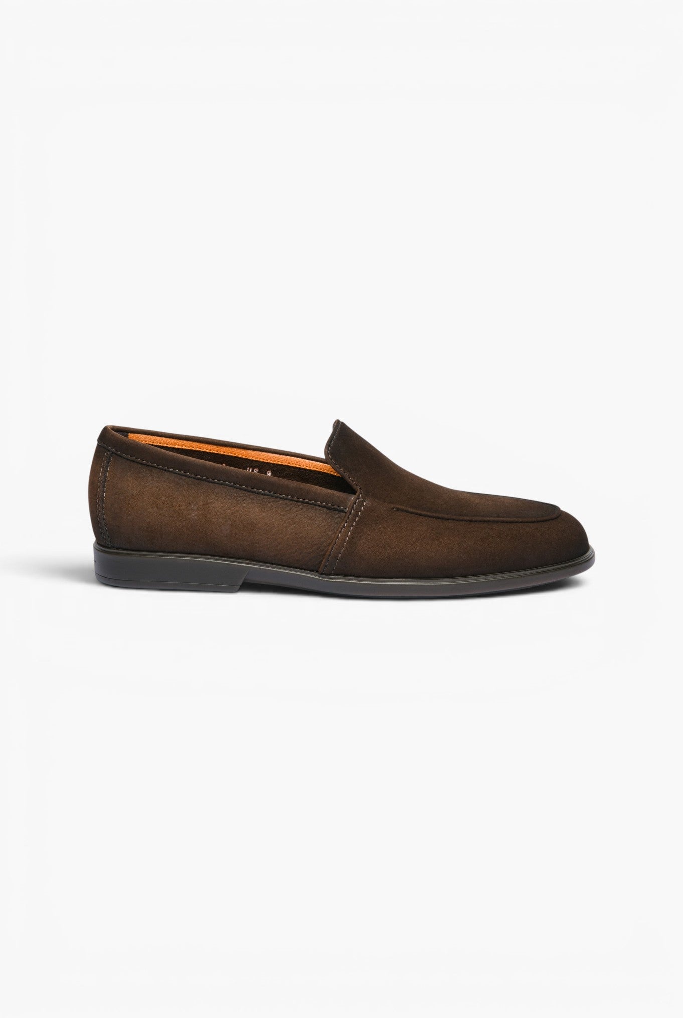 SANTONI Mocassino Suede Testa Moro