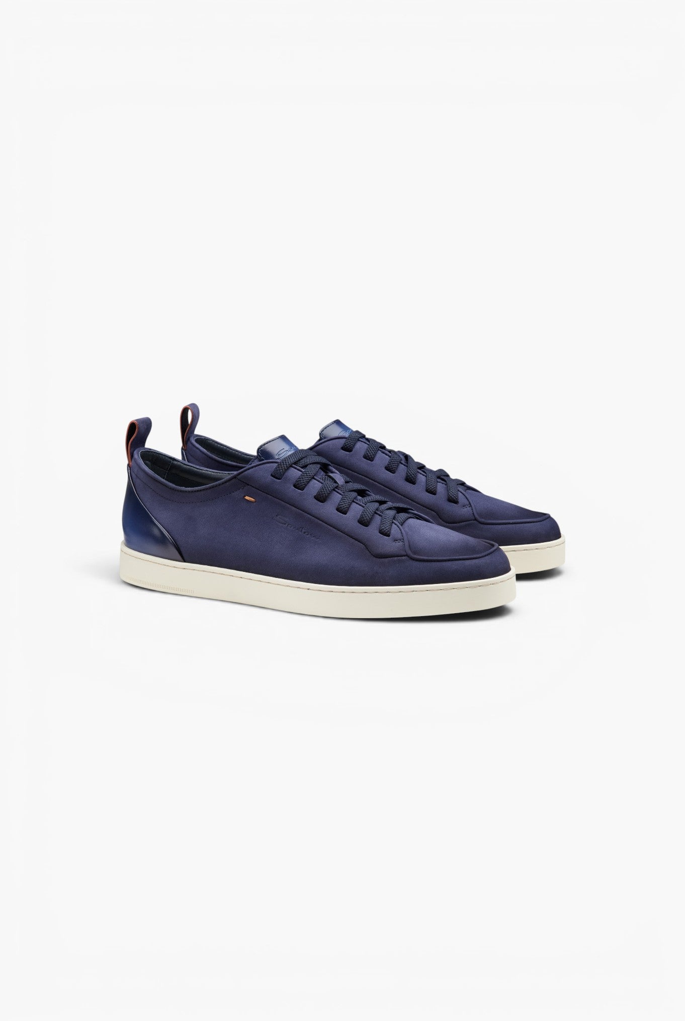 SANTONI Sneaker Santoni Off-duty Nabuk Blu