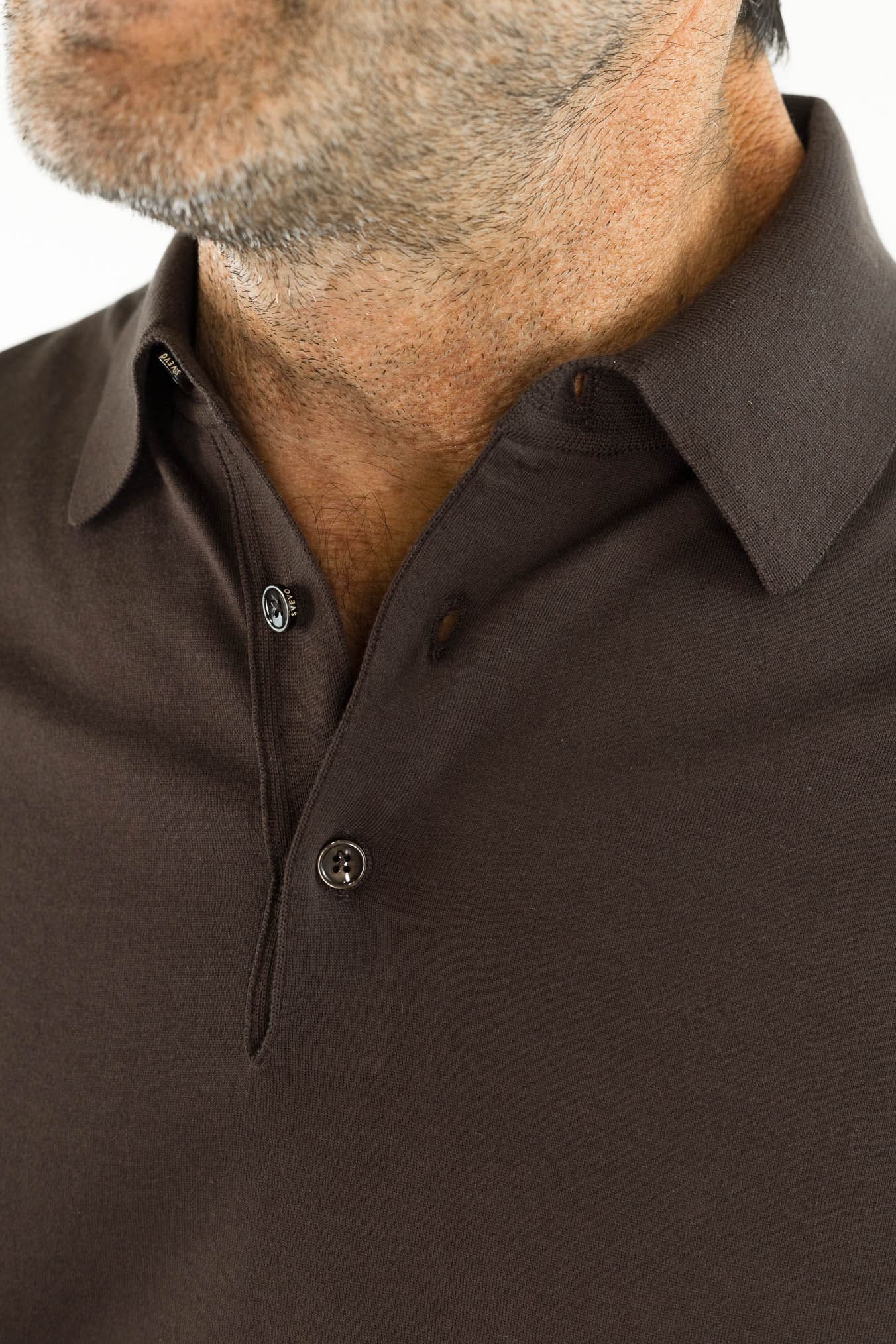 SVEVO PARMA Polo Cotone Superlight Testa Moro