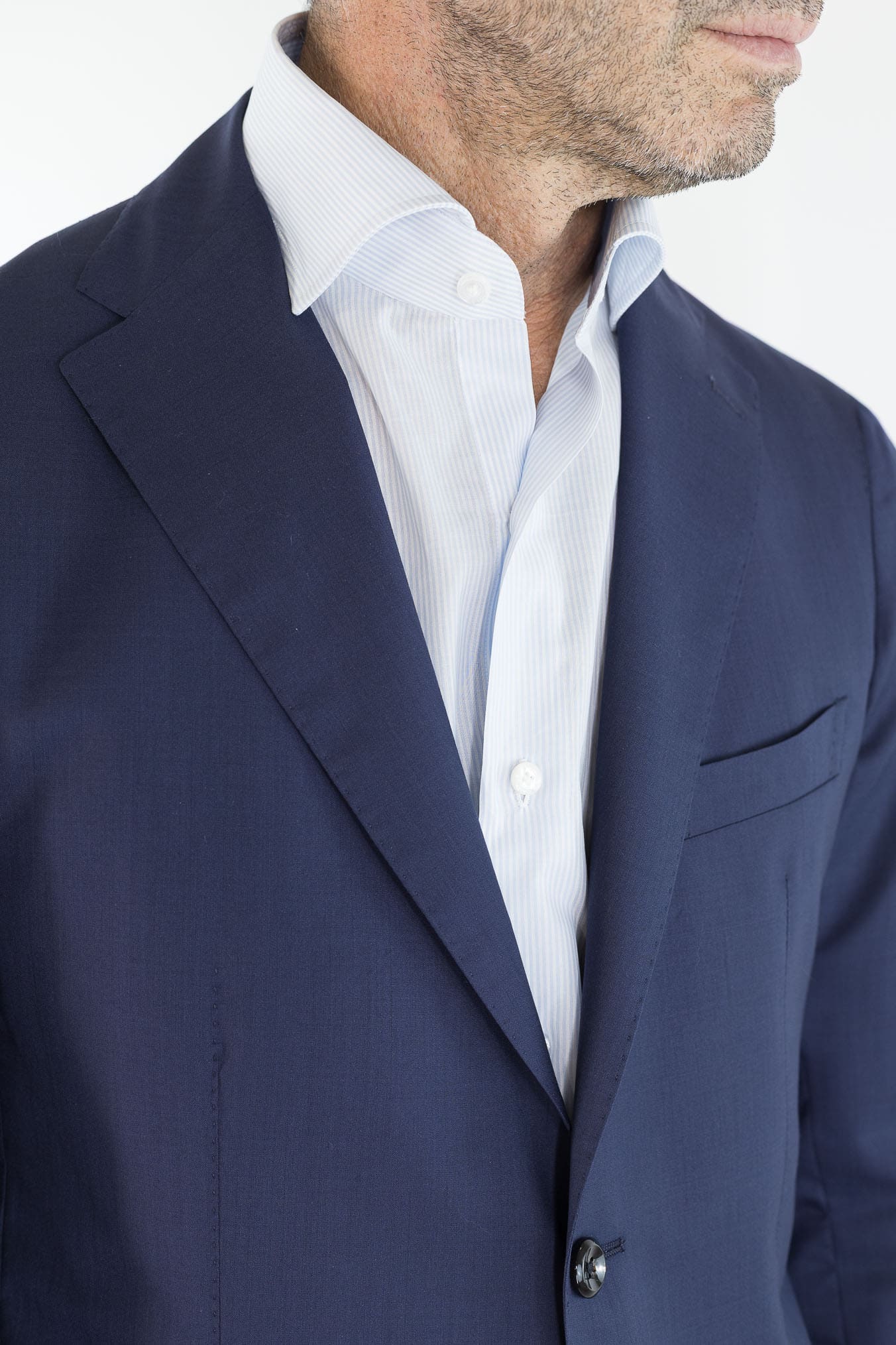 TAGLIATORE Giacca Superlight Lana Seta Blu