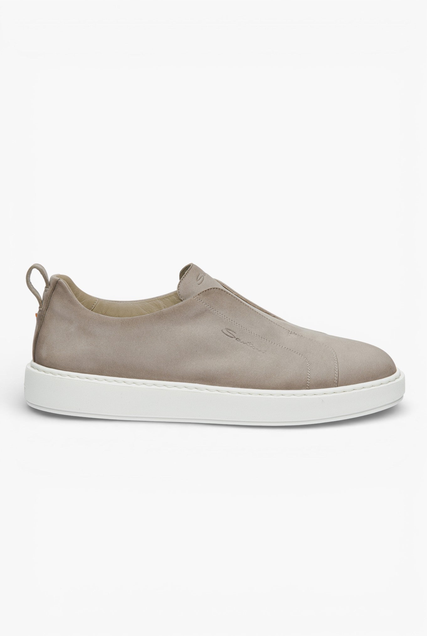 Sneaker Slip-on Nabuk Tortora