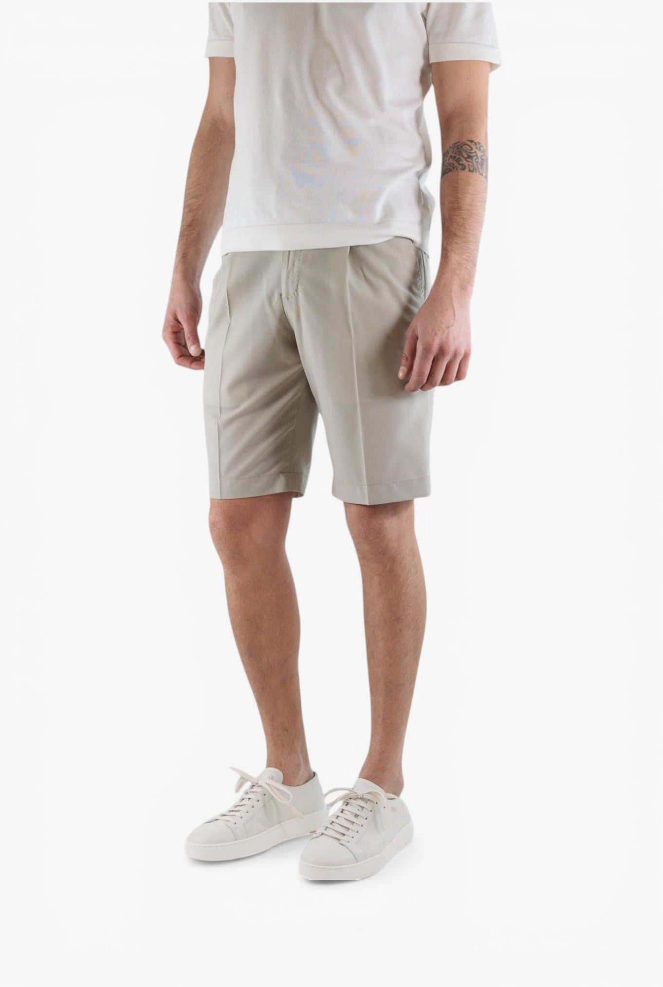 PT Bermuda Fresco Lana Superlight Beige