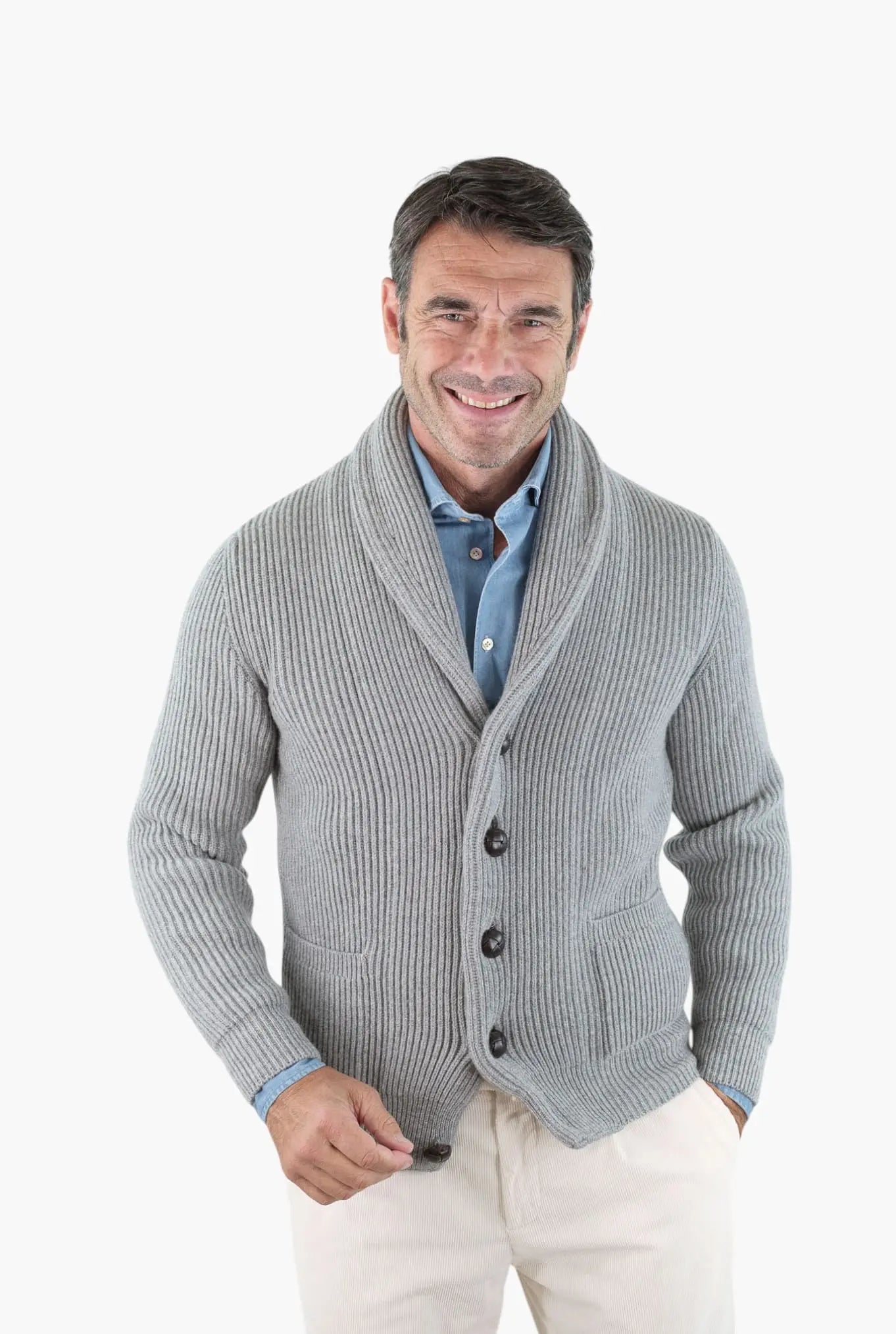 Sophie Conran for Portmeirion CPKE79294-XF - Set di 4 tazze in ceramica, colore: Grigio Sophie Conran for Portmeirion CPKE79294-XF - Set di 4 tazze in ceramica, colore: Grigio