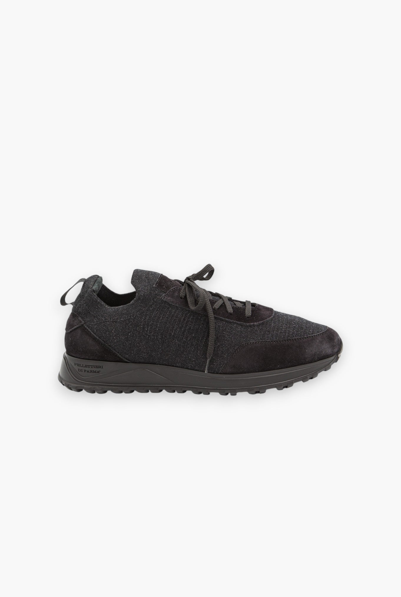 PELLETTIERI DI PARMA Sneaker Calzino Cashmere Lana Nero
