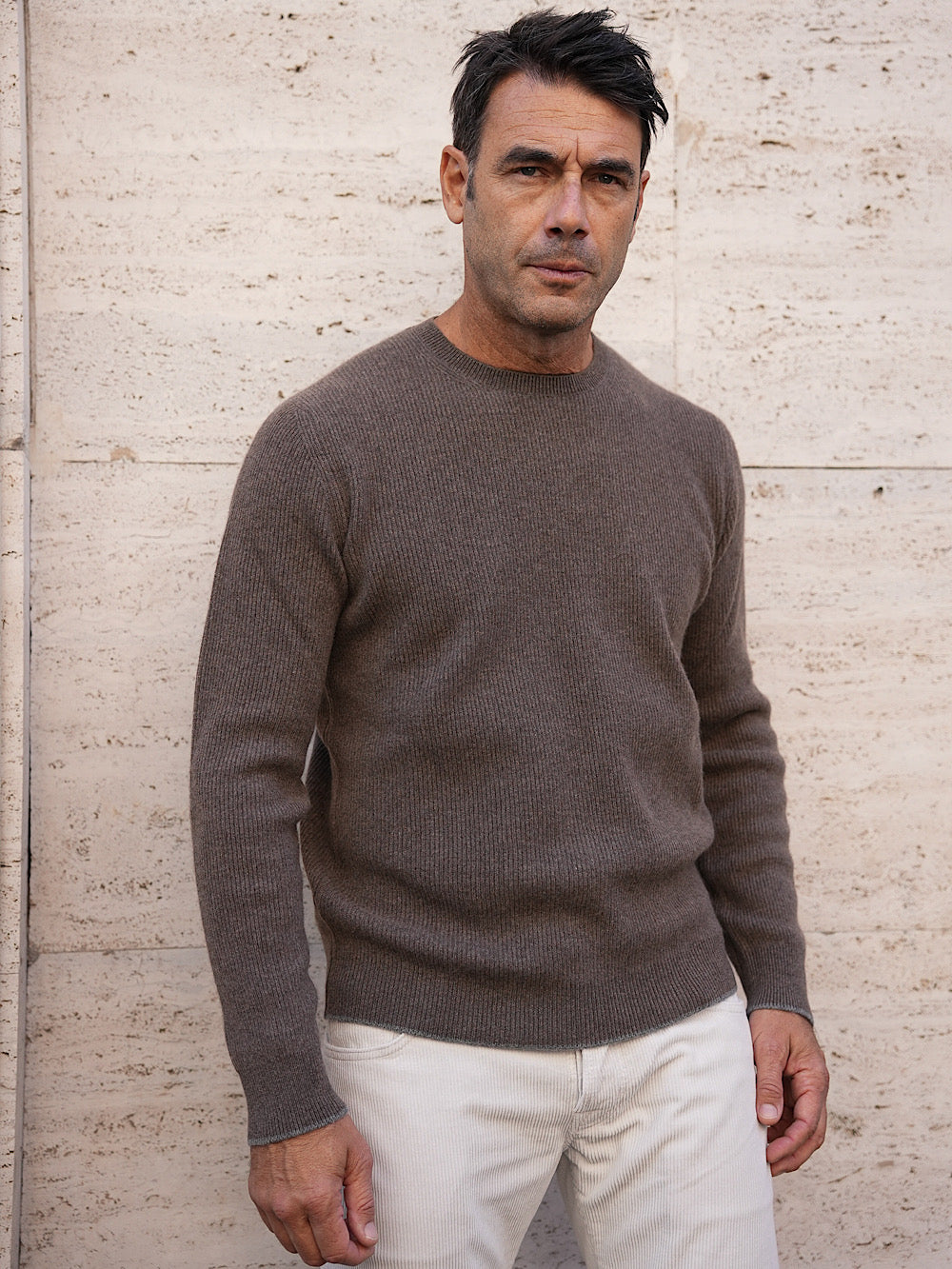 Guarino Turtleneck Cashmere English Rib