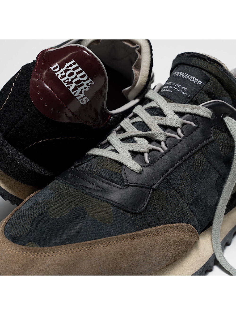 Hidnander Tenkei camouflage sneakers