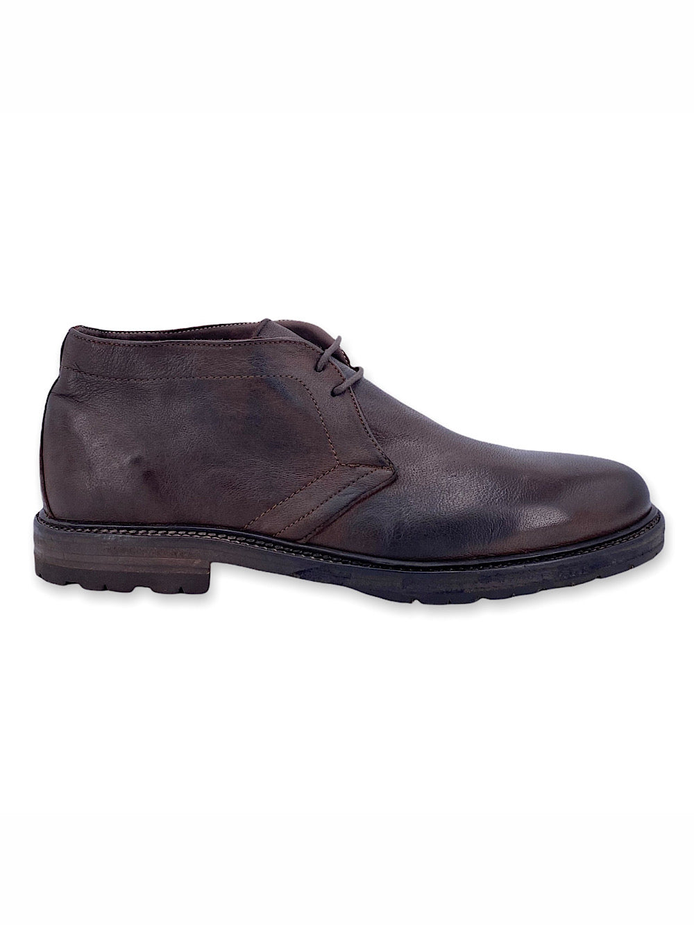 Andrea Ventura Ankle boot in dark brown leather